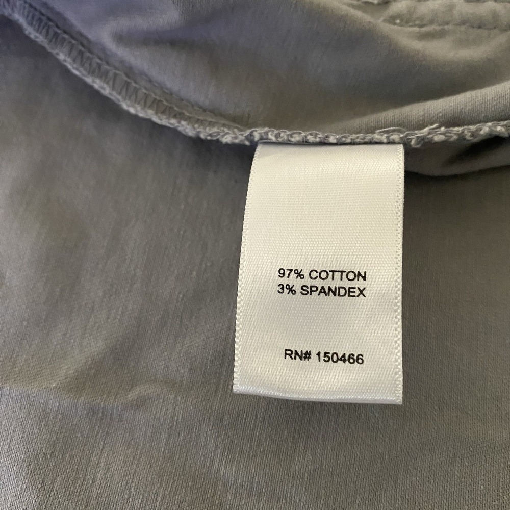 41 Hawthorn Utility Jacket Women M Gray Cinch Waist Stretch Cotton Pockets - Picture 4 of 14